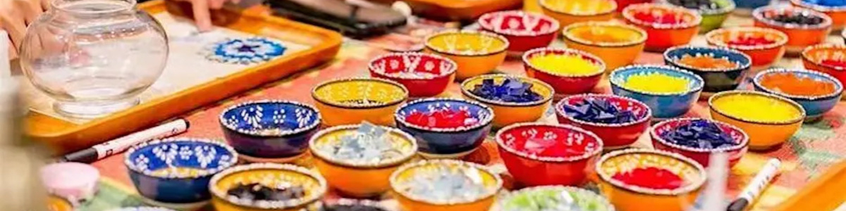 Turkish Mosaic Lamp Workshop at San Jose -  industry in San Jose CA