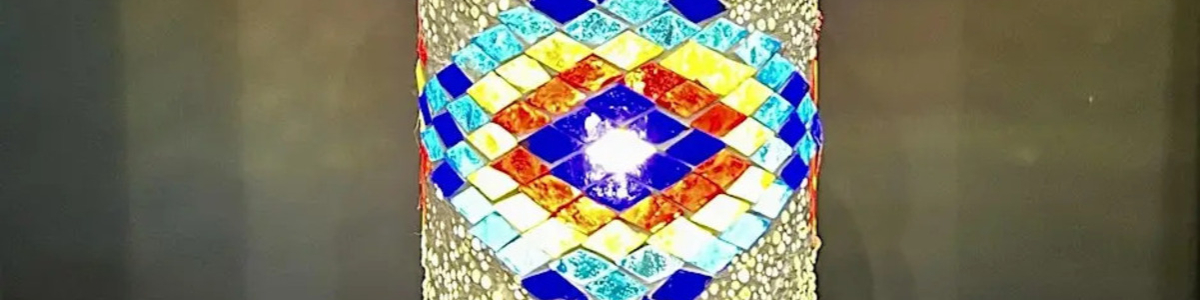 Turkish Mosaic Table Lamp Class - St. Charles, IL -  industry in St. Charles IL