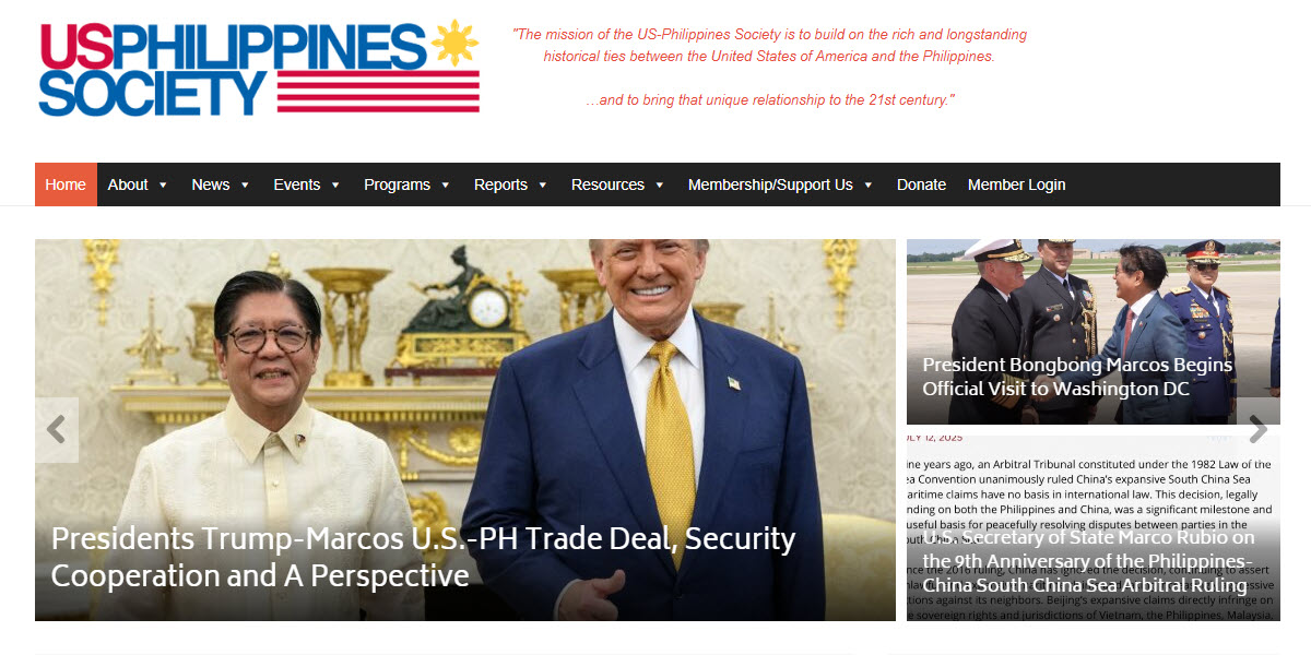 US-Philippines Society -  industry in Washington DC