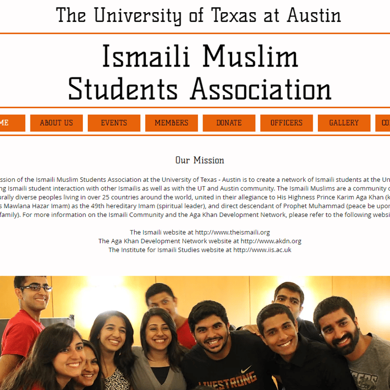 UT Austin Ismaili Muslim Students Association -  industry in Austin TX
