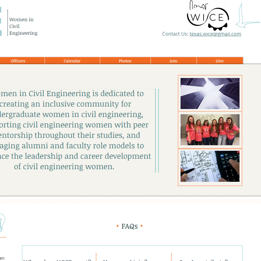 UT Austin Women in Civil Engineering
