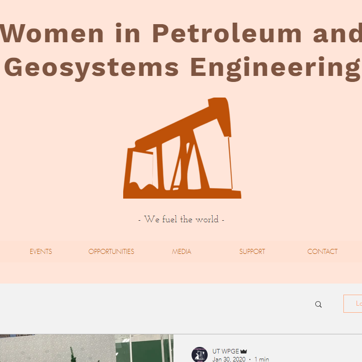 UT Austin Women in Petroleum and Geosystems Engineering cover image