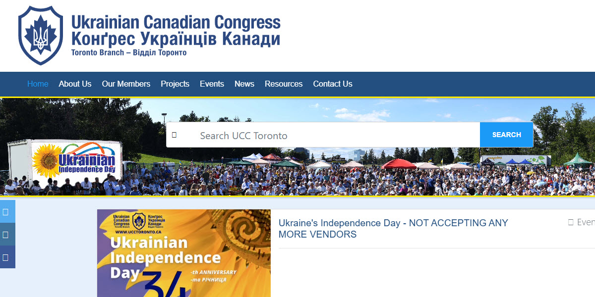 Ukrainian Canadian Congress Toronto -  industry in Toronto ON