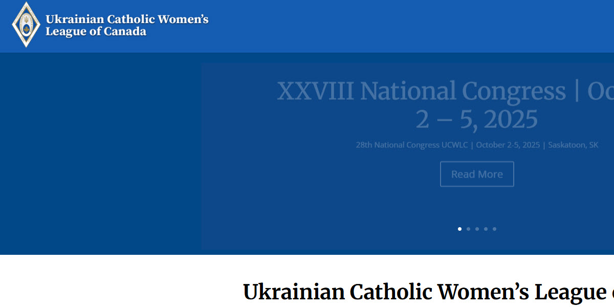 Ukrainian Catholic Women’s League of Canada -  industry in Edmonton AB