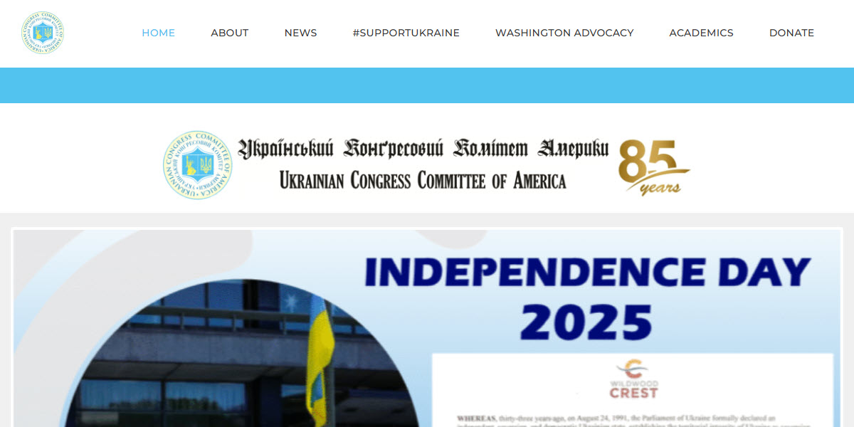 Ukrainian Congress Committee of America -  industry in New York NY