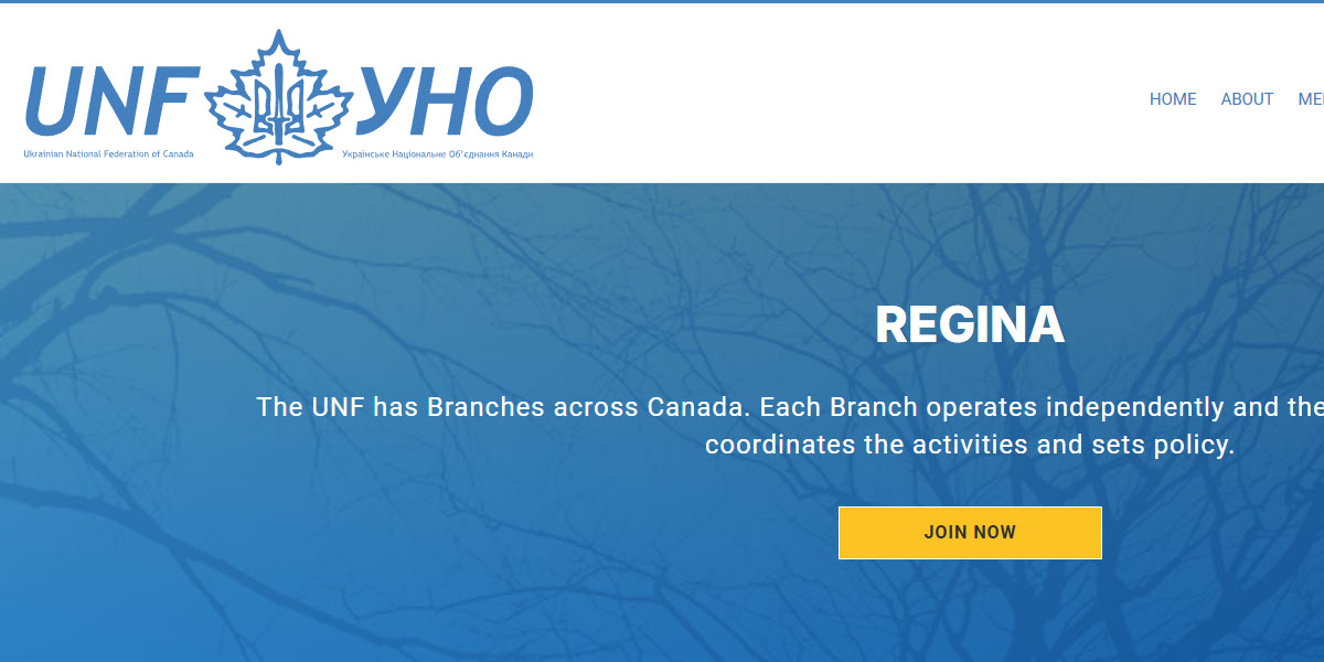 Ukrainian National Federation of Canada Regina cover image