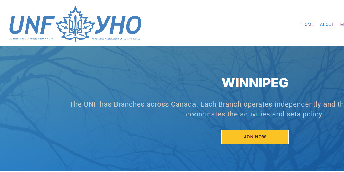 Ukrainian National Federation of Canada Winnipeg cover image