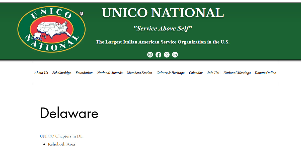 Unico Rehoboth Area -  industry in Rehoboth Beach DE