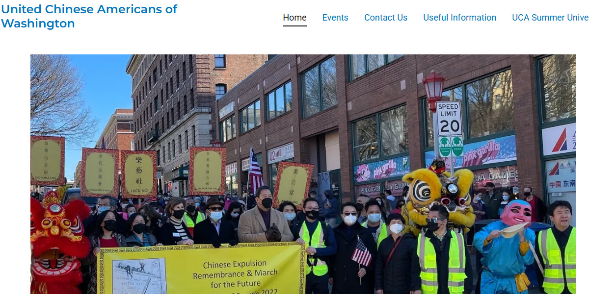 United Chinese Americans of Washington -  industry in Redmond WA