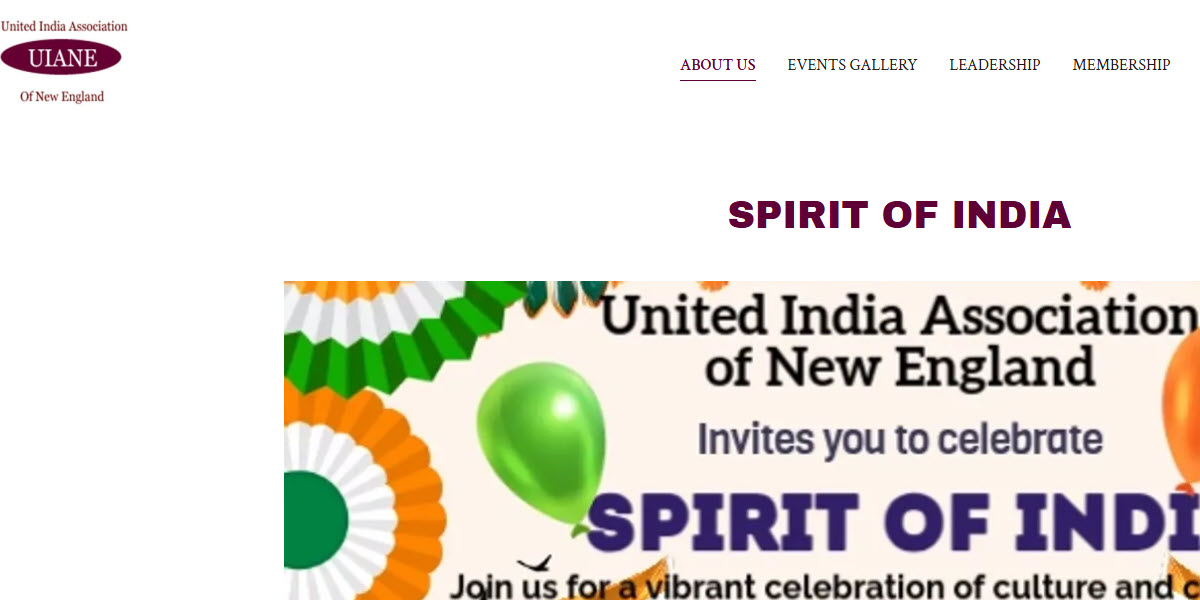 United India Association of New England Inc. -  industry in Brookline MA