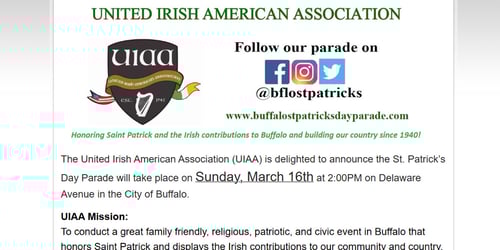 United Irish American Association -  industry in Buffalo NY