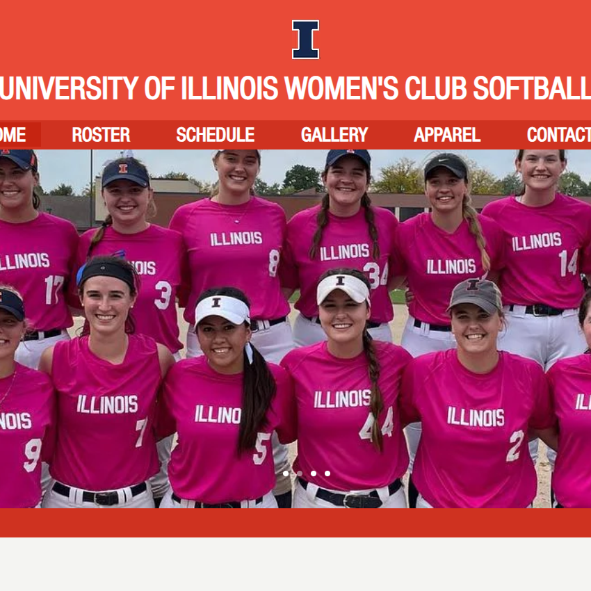 University of Illinois Women's Club Softball