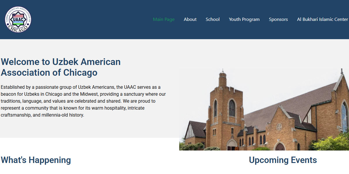 Uzbek American Association of Chicago -  industry in Elgin IL