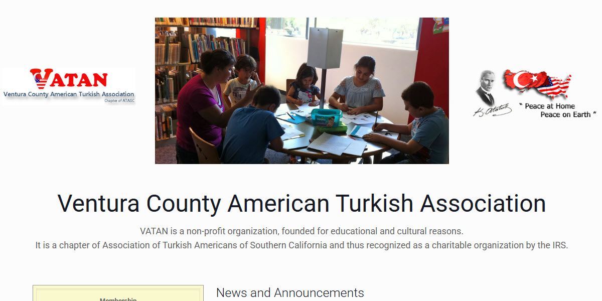Ventura County American Turkish Association -  industry in Ventura CA