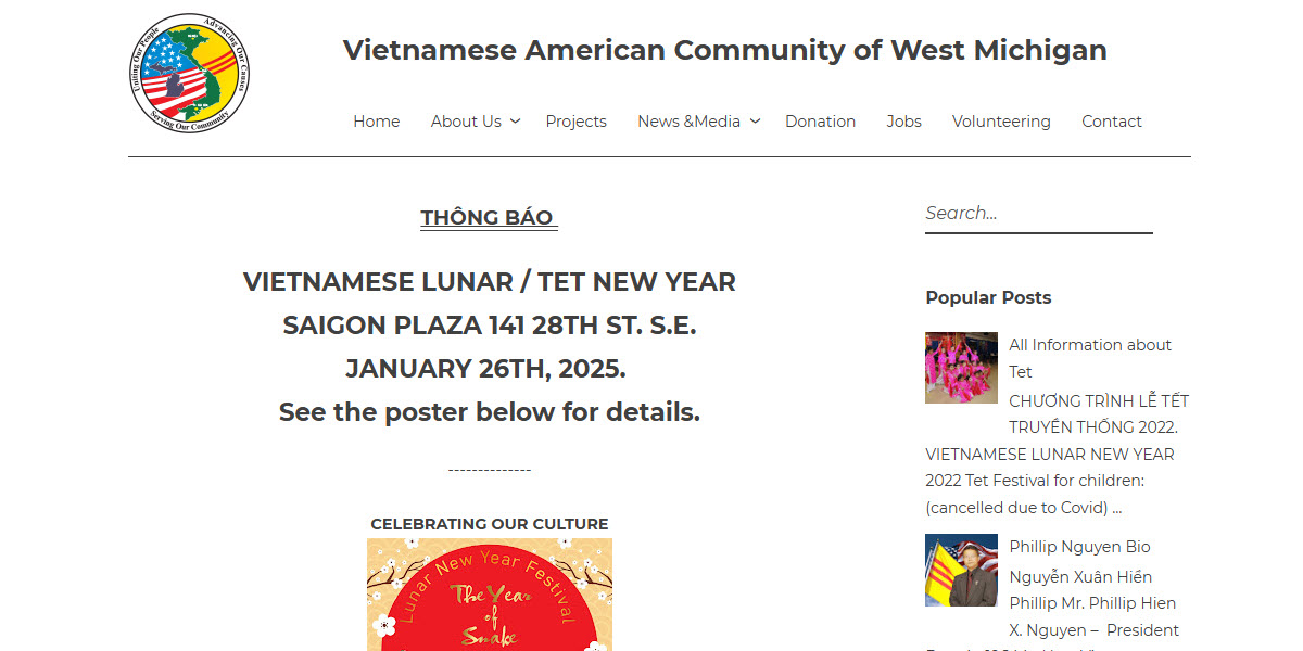 Vietnamese American Community of West Michigan -  industry in Grand Rapids MI