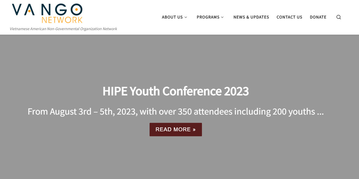 Vietnamese American Non-Governmental Organization Network -  industry in Hayward CA