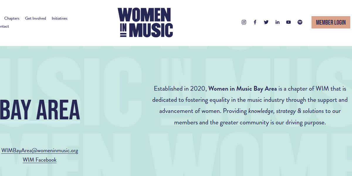 Women in Music Bay Area cover image