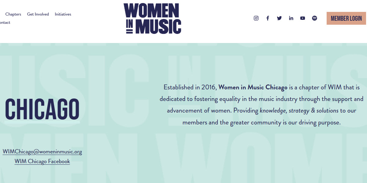 Women in Music Chicago
