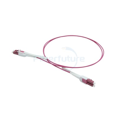 Polarity Switchable Uniboot LC-LC Duplex Patch Cable with Push-Pull Tab