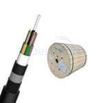 Double Metallic Armors and Nylon Sheath Anti-rodent/Anti-termite Optical Cable GYFTA54
