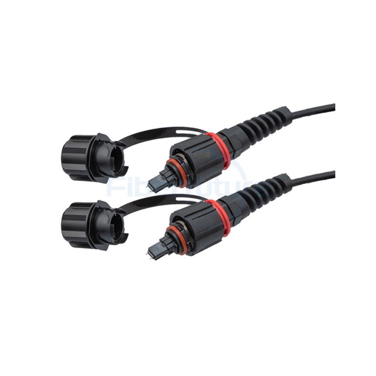 IP67 Waterproof ODVA Connector MPO MTP Outdoor Cable Assembly