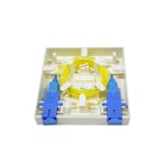 FTTH 2 Core Fiber Termination Box Desk Mounted or Wall Mounted