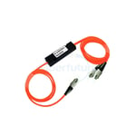 1X2 ABS Box Fused Type FBT Fiber Optic Splitter