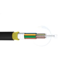 6 core SM G652D ADSS Cable For Mini Span 120m