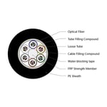 GYFTA Non-metallic Strength Member Non-armored Cable 