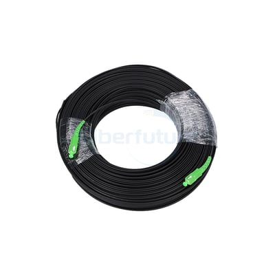 SC APC Flat Drop FTTH Patch Cord 2.0*3.0mm/2.0*5.0mm