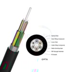Loose Tube Non-metallic Strength Member & Non-armored Cable GYFTY 