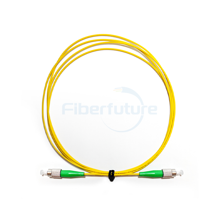 Riser (OFNR) 2.0mm Tight-Buffered Fiber Optic Patch Cable FC APC to FC APC