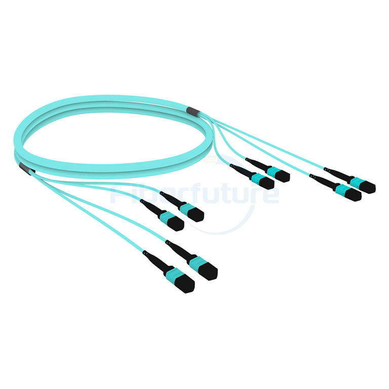 LZSH MPO to MPO Fiber Trunk Cable Method A B C