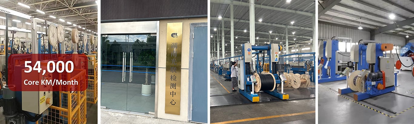 GJYXCH Self-Supporting Drop Cable With Steel Wires 