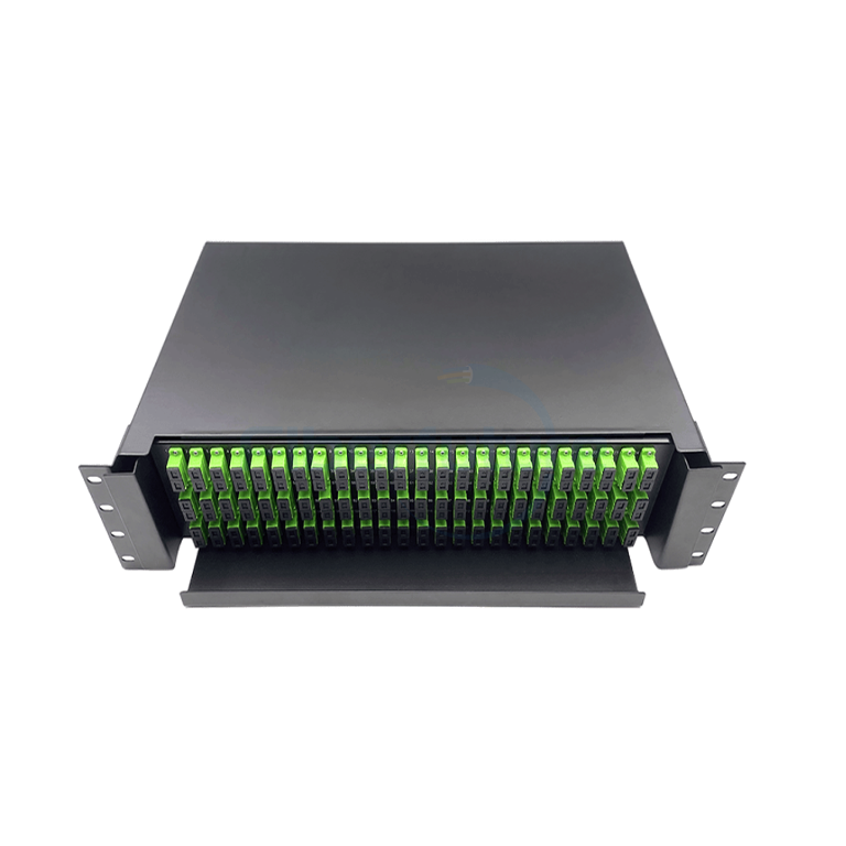 19 Inch 3RU Rack Mount Fiber Patch Panel for FTTH Network