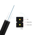 GJXFH FRP Strength Member 2.0*3.0 LSZH Bow-type Drop Cable
