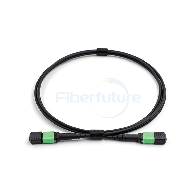 MPO-MPO Mini Armored Trunk Cable Patch Cord  3.0mm 4.0mm 5.0mm