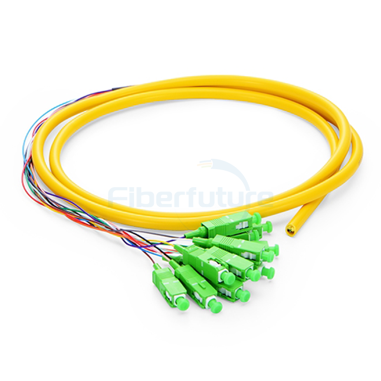 12 Fibers Bunch Type Fiber Optic Pigtail