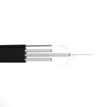Toneable Flat Drop Cable for Self-Supporting/Direct-Buried and Duct Installations