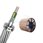 Aluminum PBT Loose Tube OPGW Cable