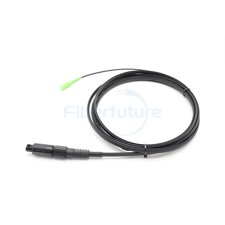 OptiTap FTTH Flat Drop Cable Patch Cord SC/APC-SC/APC G657A2 SX 4.5×9.8mm