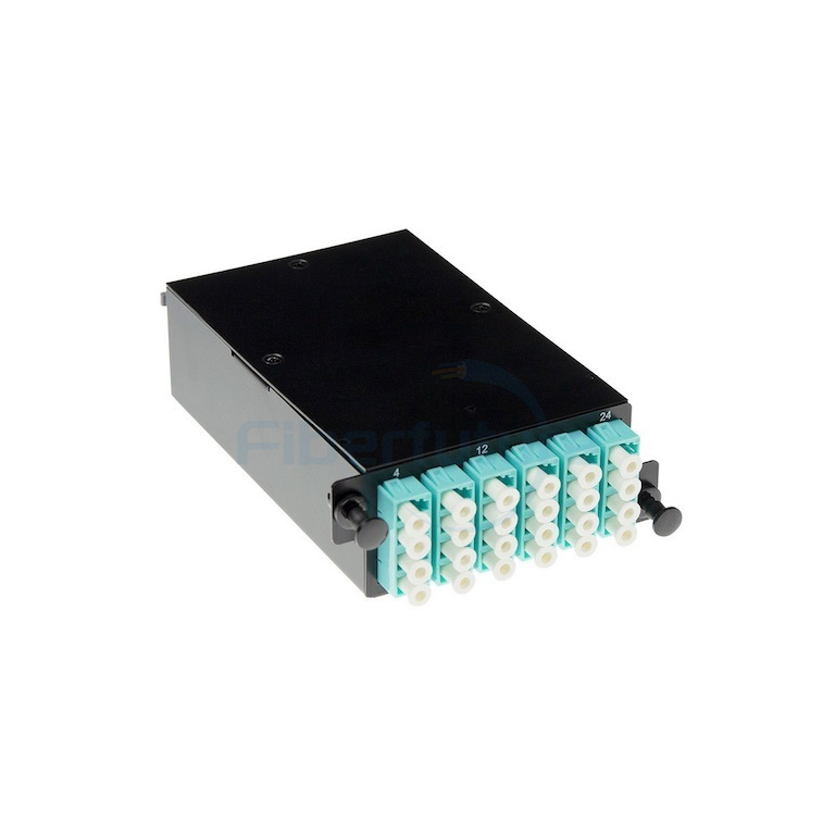 24 Port LC MPO MTP Cassette Singlemode Multimode 62.5 and 50µm