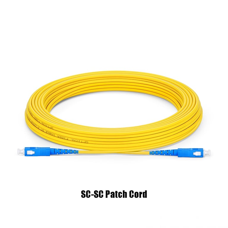 LC, SC, FC, and ST Fiber Patch Cords