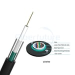 Light Armored Central Tube Optical Fiber Cable GYXTW 