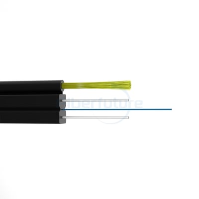 GJYXFFCH High Strength Aramid Yarn Butterfly Fiber Drop Cable 