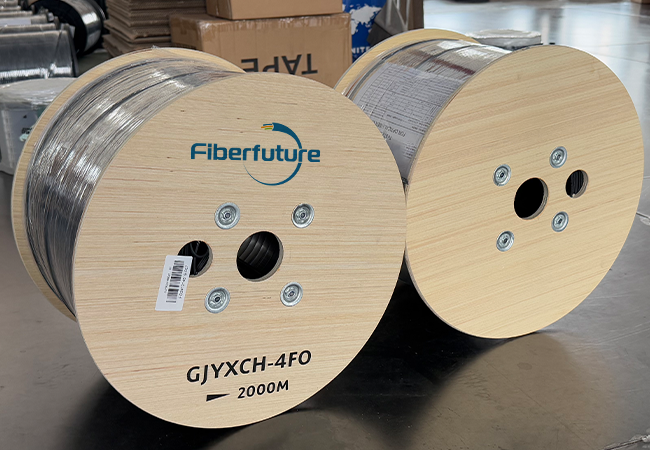 GJYXCH 4FO FTTH Drop Cable Ship to North America