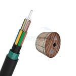 Direct Buried Single Armored Double Jacket Fiber Optic Cable GYFTY53