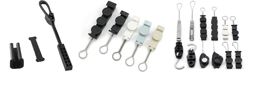 Fiber Optic Drop Cable Clamp