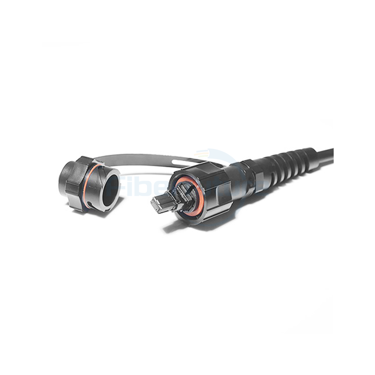IP67 Waterproof ODVA Connector MPO MTP Outdoor Cable Assembly
