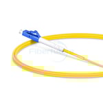 LC UPC to LC UPC Simplex Fiber Optic Patch Cord Tight Buffered